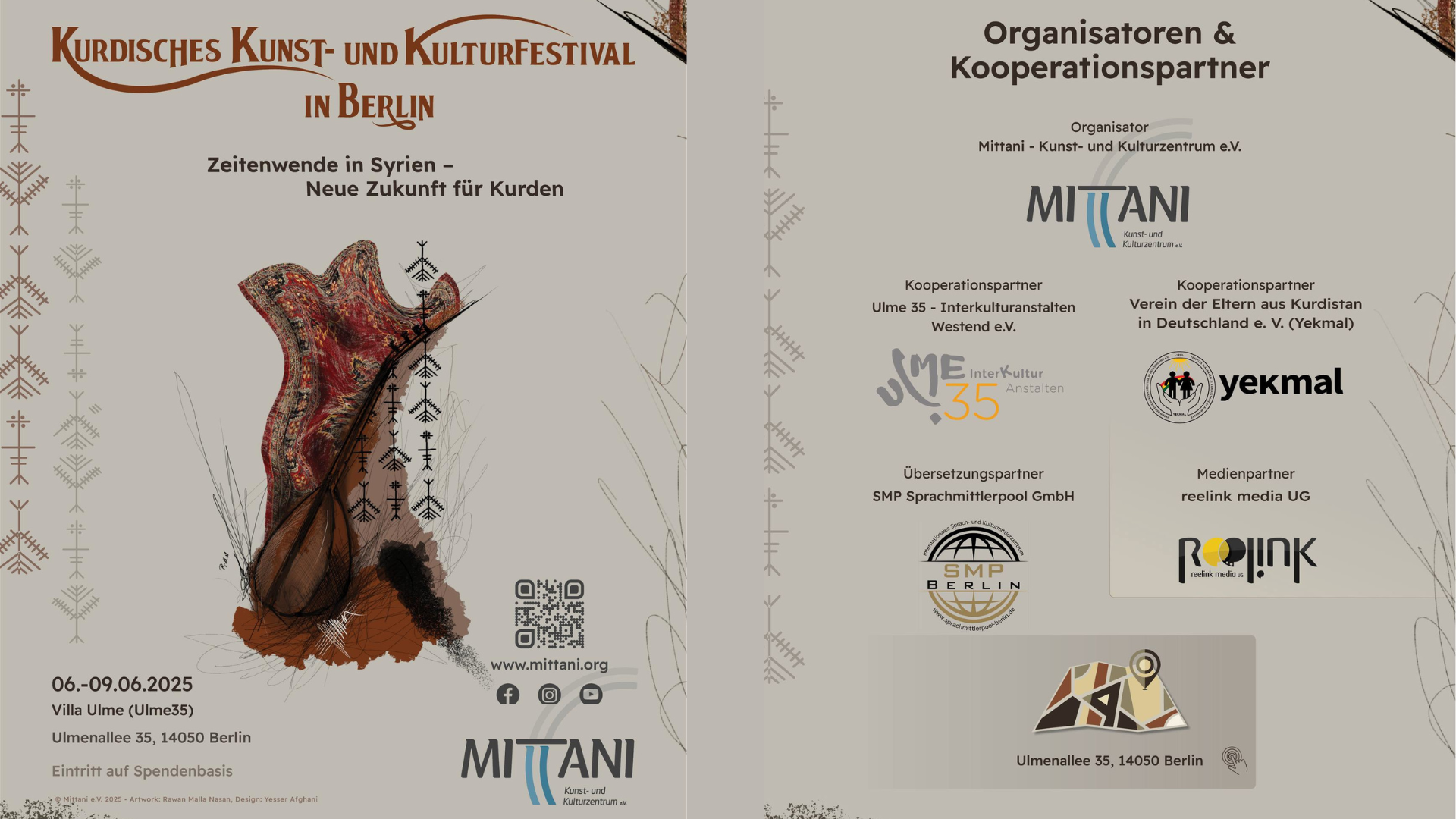 Yekmal e.V. beim kurdischen Kulturfestival in Berlin